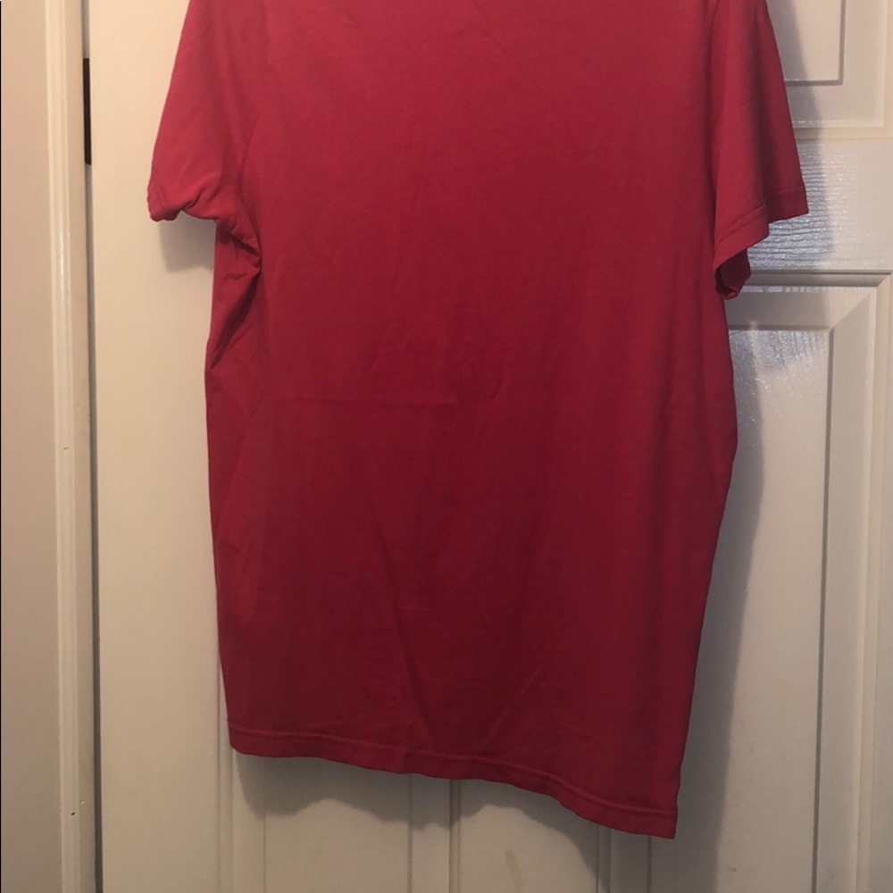 Hollister size L red and navy short sleeve shirt - Picture 8 of 8